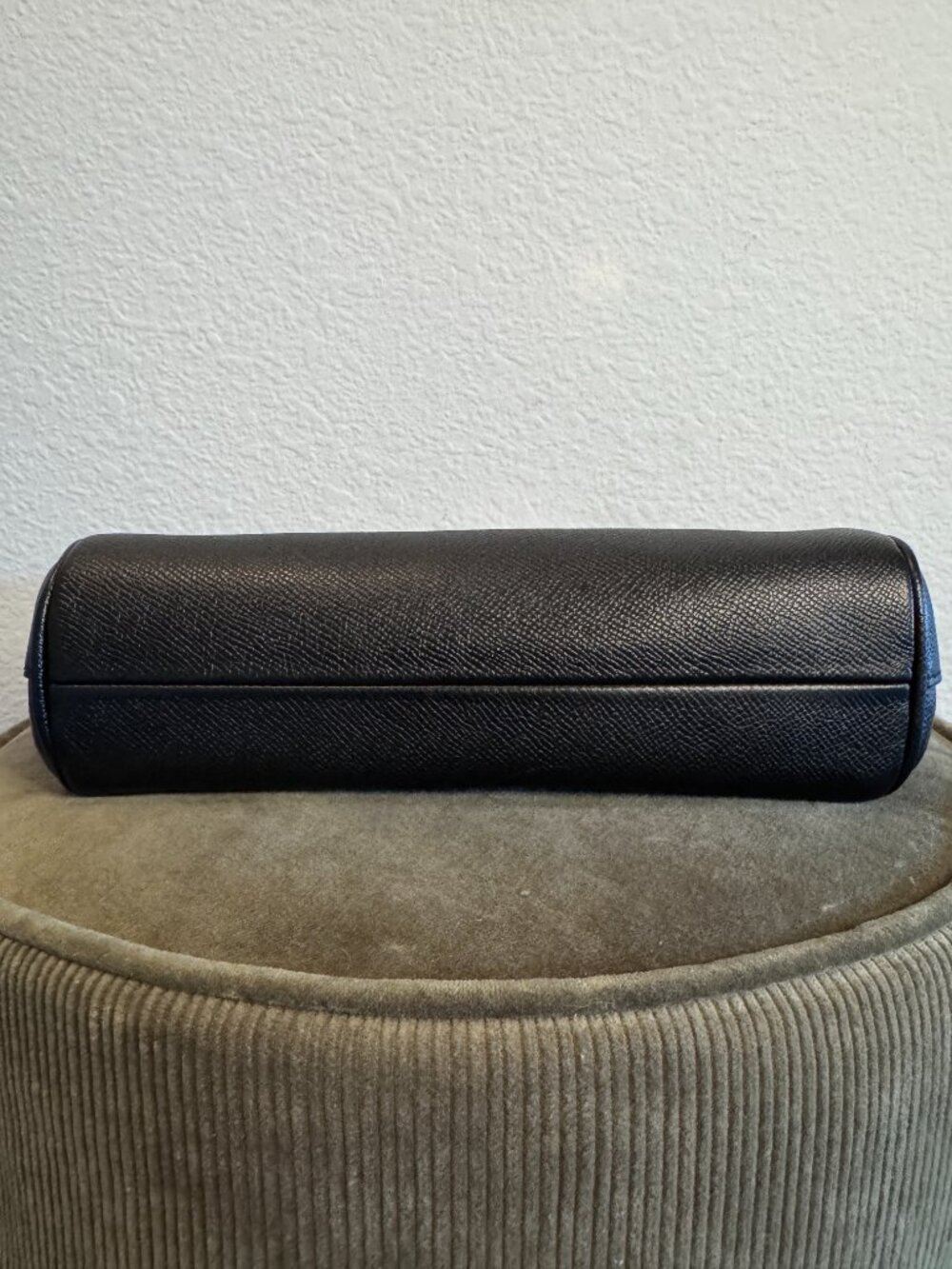 Dolce & Gabbana Black Leather Top Handle Shoulder Bag + COA - Picture 5 of 13